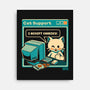 Tech Support I Accept Cookies Cat-None-Stretched-Canvas-worlddominationforcats