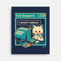 Tech Support I Accept Cookies Cat-None-Stretched-Canvas-worlddominationforcats