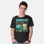 Tech Support I Accept Cookies Cat-Mens-Basic-Tee-worlddominationforcats