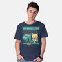 Tech Support I Accept Cookies Cat-Mens-Basic-Tee-worlddominationforcats