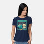 Tech Support I Accept Cookies Cat-Womens-Basic-Tee-worlddominationforcats