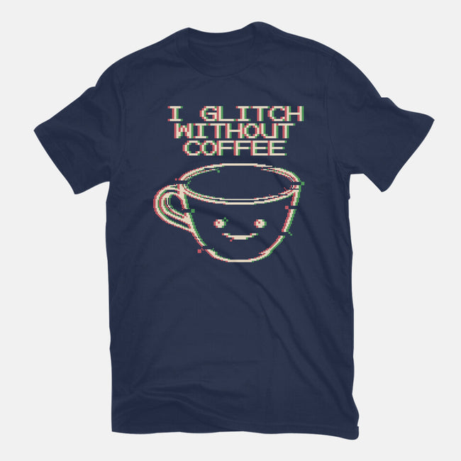 Glich Without Coffee-Mens-Premium-Tee-tobefonseca