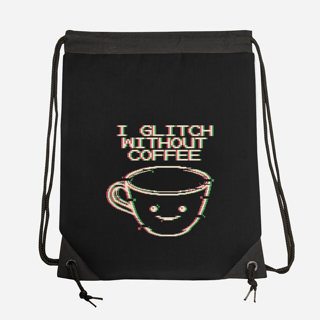 Glich Without Coffee-None-Drawstring-Bag-tobefonseca
