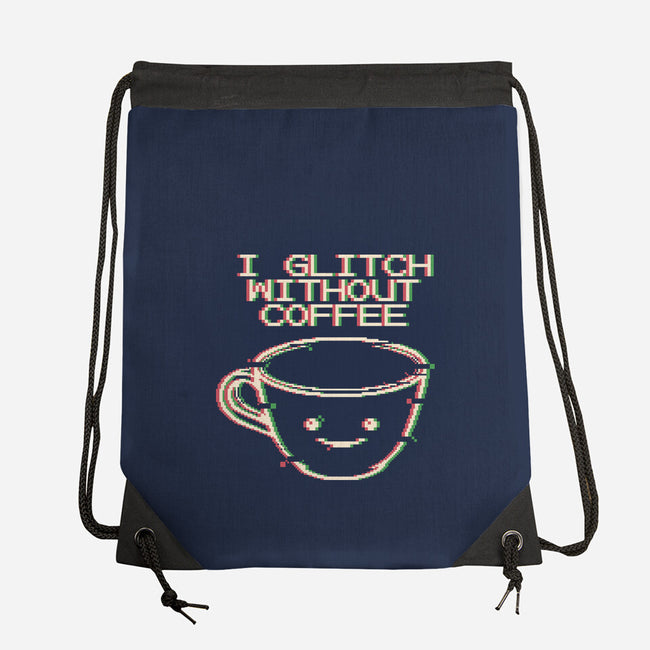 Glich Without Coffee-None-Drawstring-Bag-tobefonseca
