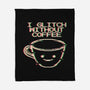 Glich Without Coffee-None-Fleece-Blanket-tobefonseca