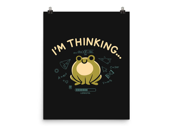 I'm Thinking Frog