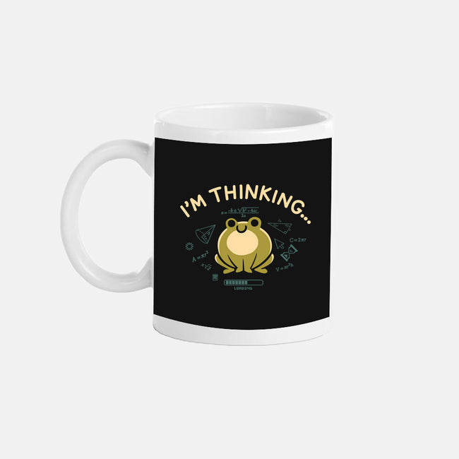 I'm Thinking Frog-None-Mug-Drinkware-worlddominationforcats
