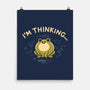 I'm Thinking Frog-None-Matte-Poster-worlddominationforcats