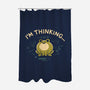 I'm Thinking Frog-None-Polyester-Shower Curtain-worlddominationforcats