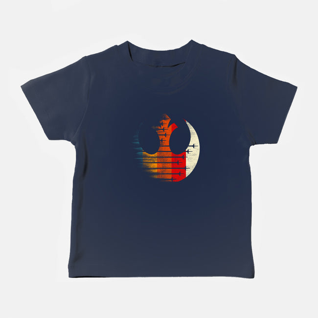Vintage Rebel-Baby-Basic-Tee-rocketman_art