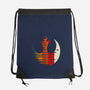 Vintage Rebel-None-Drawstring-Bag-rocketman_art