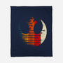 Vintage Rebel-None-Fleece-Blanket-rocketman_art