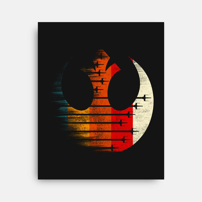 Vintage Rebel-None-Stretched-Canvas-rocketman_art