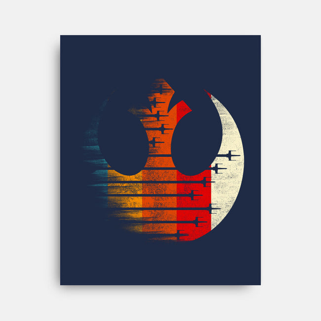 Vintage Rebel-None-Stretched-Canvas-rocketman_art