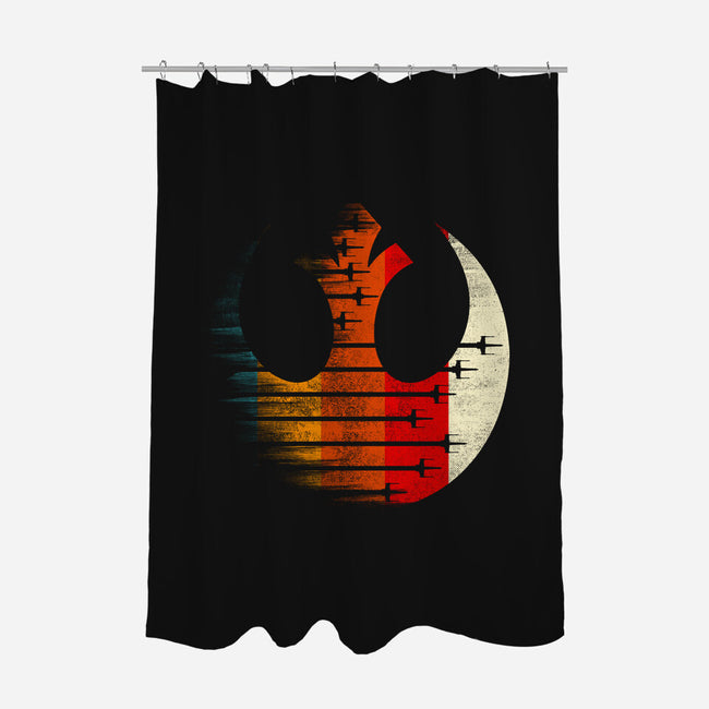 Vintage Rebel-None-Polyester-Shower Curtain-rocketman_art