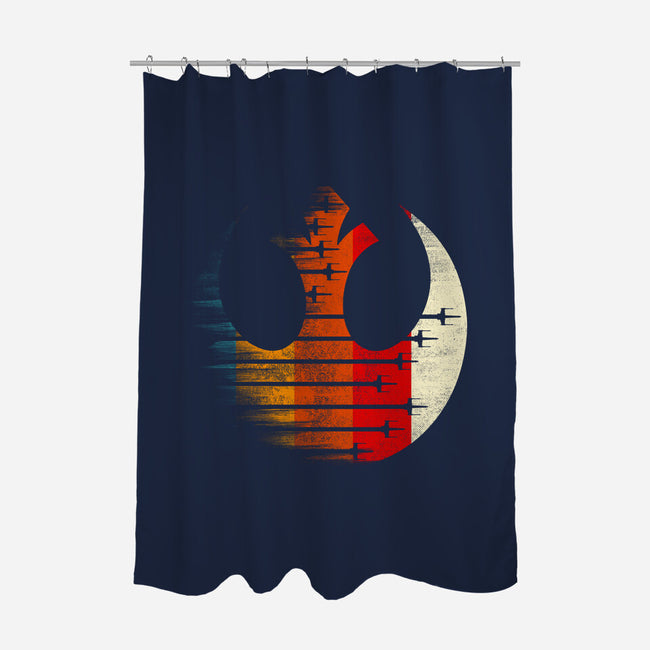 Vintage Rebel-None-Polyester-Shower Curtain-rocketman_art
