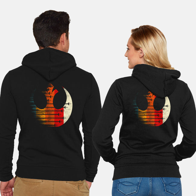 Vintage Rebel-Unisex-Zip-Up-Sweatshirt-rocketman_art