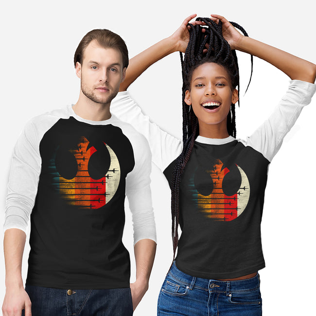 Vintage Rebel-Unisex-Baseball-Tee-rocketman_art