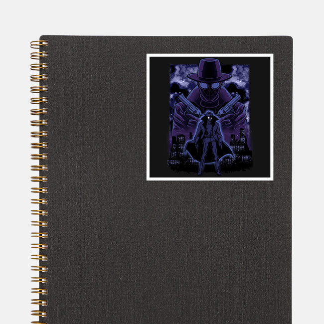 Noir Shadow Nebula-None-Glossy-Sticker-Astrobot Invention