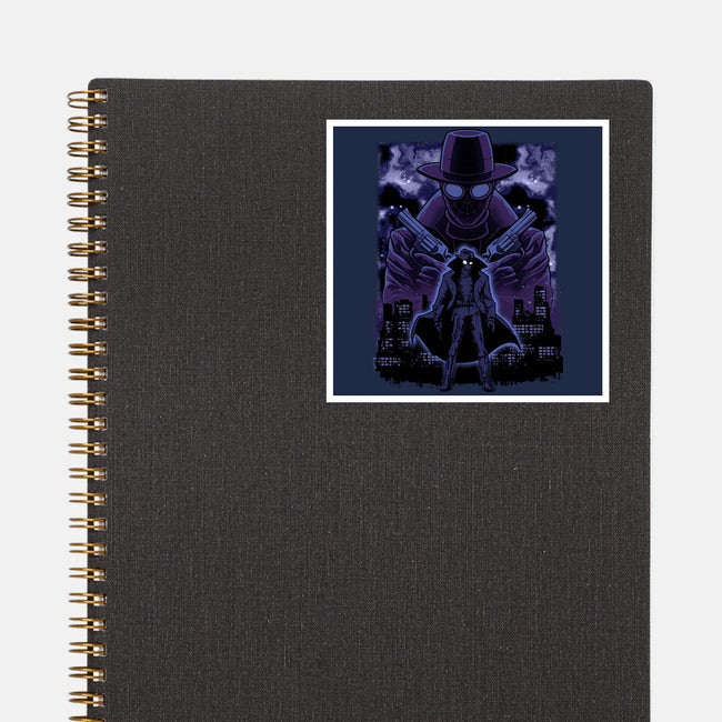 Noir Shadow Nebula-None-Glossy-Sticker-Astrobot Invention