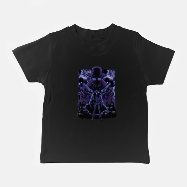 Noir Shadow Nebula-Baby-Basic-Tee-Astrobot Invention
