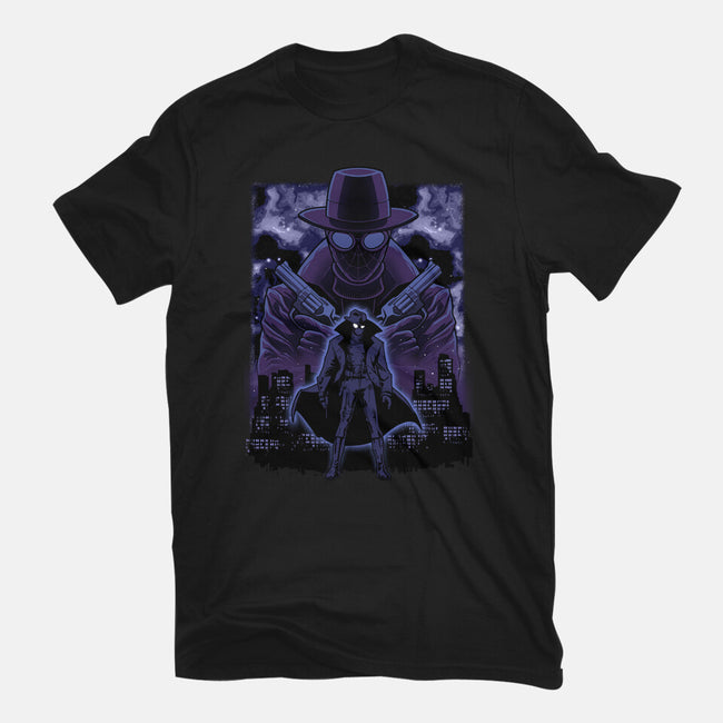 Noir Shadow Nebula-Mens-Basic-Tee-Astrobot Invention