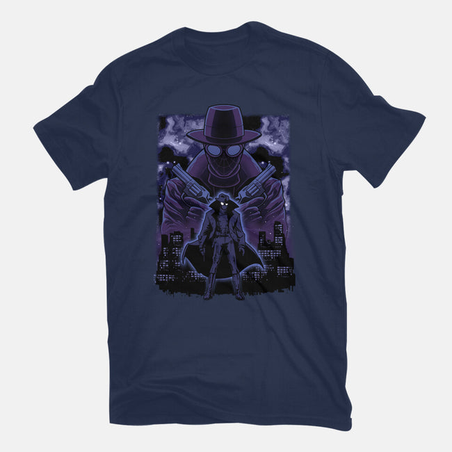 Noir Shadow Nebula-Mens-Basic-Tee-Astrobot Invention