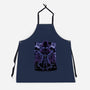 Noir Shadow Nebula-Unisex-Kitchen-Apron-Astrobot Invention