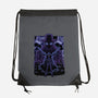 Noir Shadow Nebula-None-Drawstring-Bag-Astrobot Invention