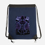 Noir Shadow Nebula-None-Drawstring-Bag-Astrobot Invention