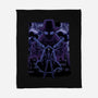 Noir Shadow Nebula-None-Fleece-Blanket-Astrobot Invention