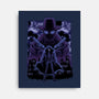 Noir Shadow Nebula-None-Stretched-Canvas-Astrobot Invention