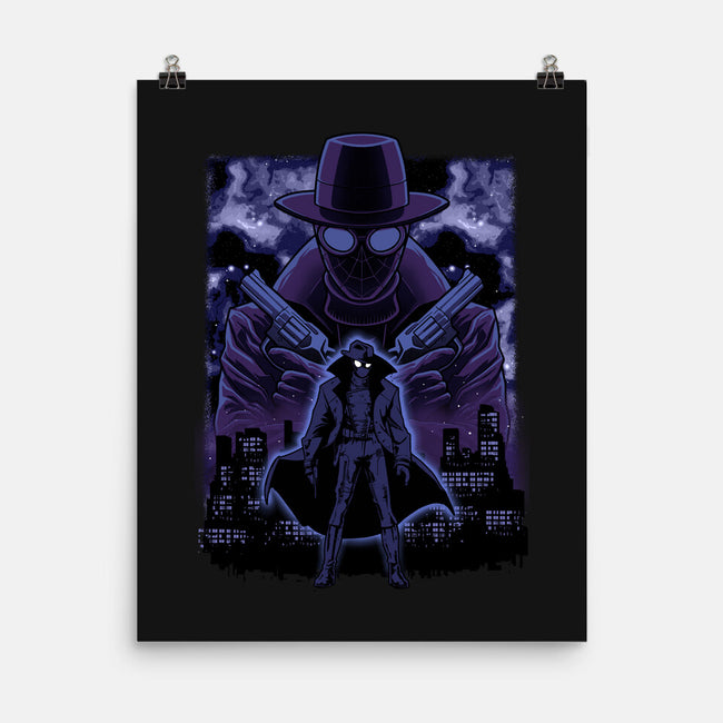 Noir Shadow Nebula-None-Matte-Poster-Astrobot Invention