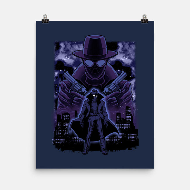 Noir Shadow Nebula-None-Matte-Poster-Astrobot Invention