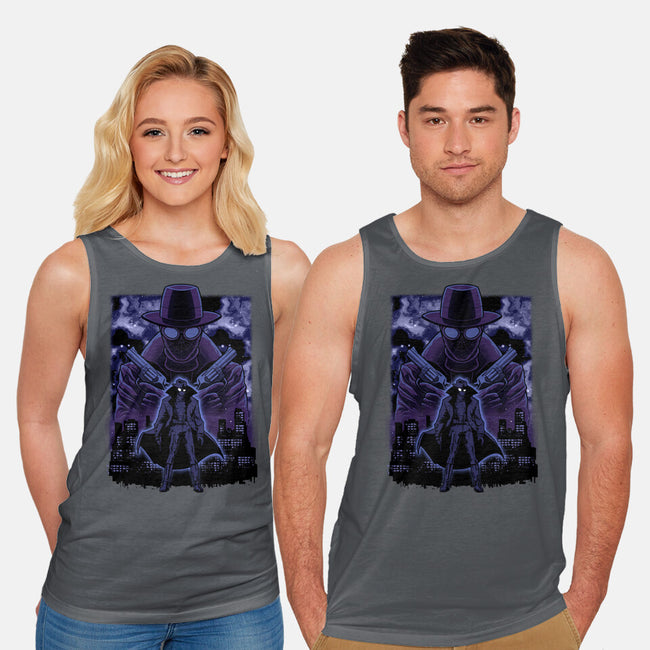 Noir Shadow Nebula-Unisex-Basic-Tank-Astrobot Invention
