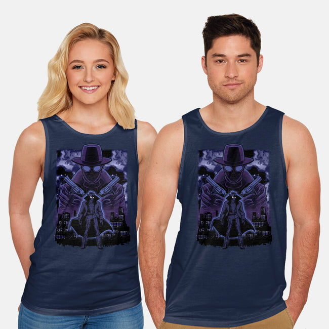 Noir Shadow Nebula-Unisex-Basic-Tank-Astrobot Invention