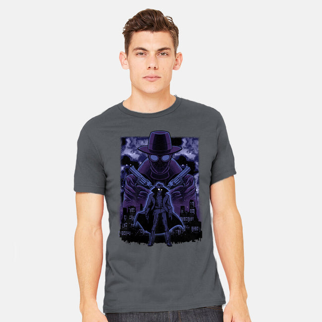 Noir Shadow Nebula-Mens-Heavyweight-Tee-Astrobot Invention