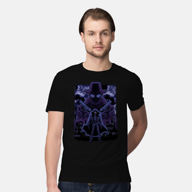 Noir Shadow Nebula-Mens-Premium-Tee-Astrobot Invention