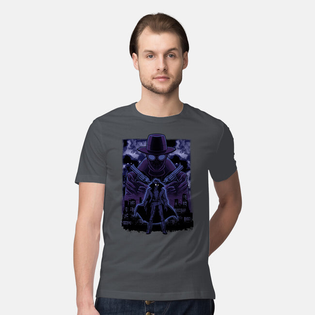 Noir Shadow Nebula-Mens-Premium-Tee-Astrobot Invention
