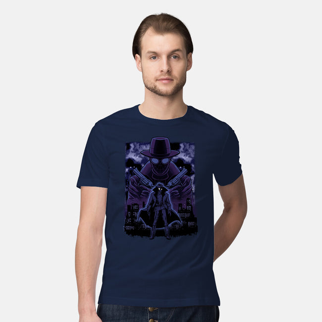 Noir Shadow Nebula-Mens-Premium-Tee-Astrobot Invention