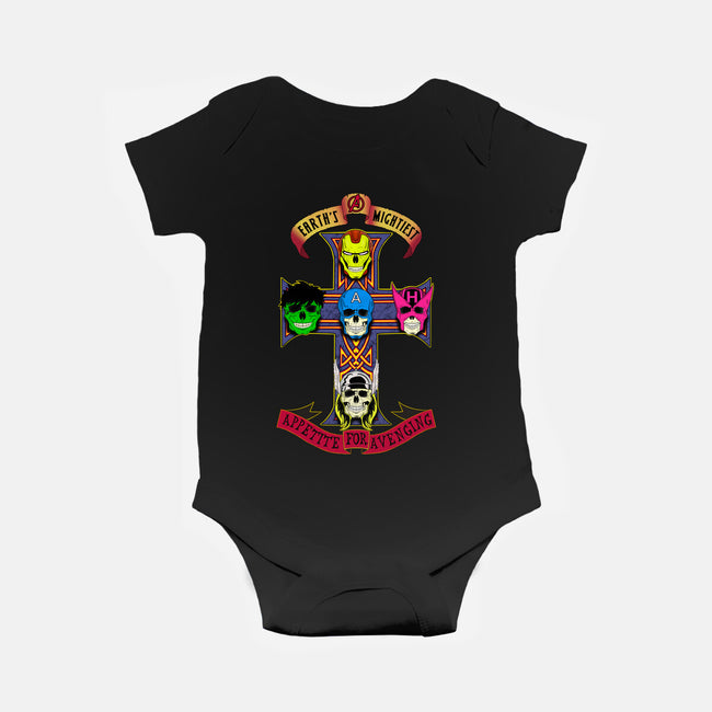 Appetite For Avenging-Baby-Basic-Onesie-milasneeze