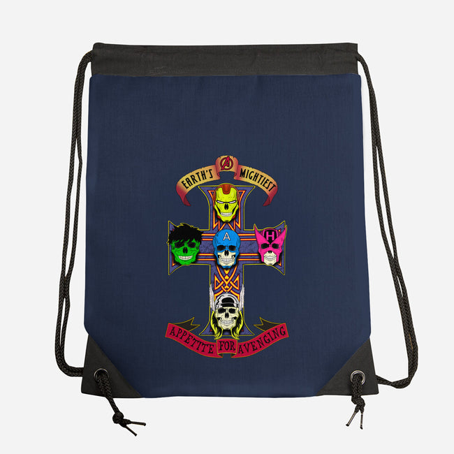 Appetite For Avenging-None-Drawstring-Bag-milasneeze