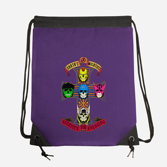 Appetite For Avenging-None-Drawstring-Bag-milasneeze