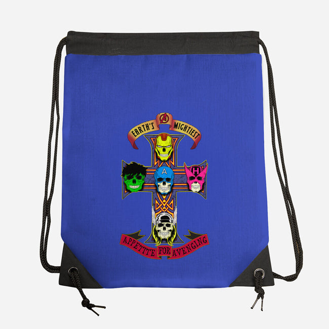 Appetite For Avenging-None-Drawstring-Bag-milasneeze