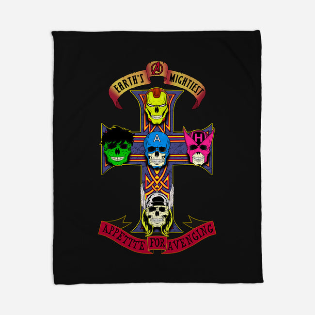 Appetite For Avenging-None-Fleece-Blanket-milasneeze