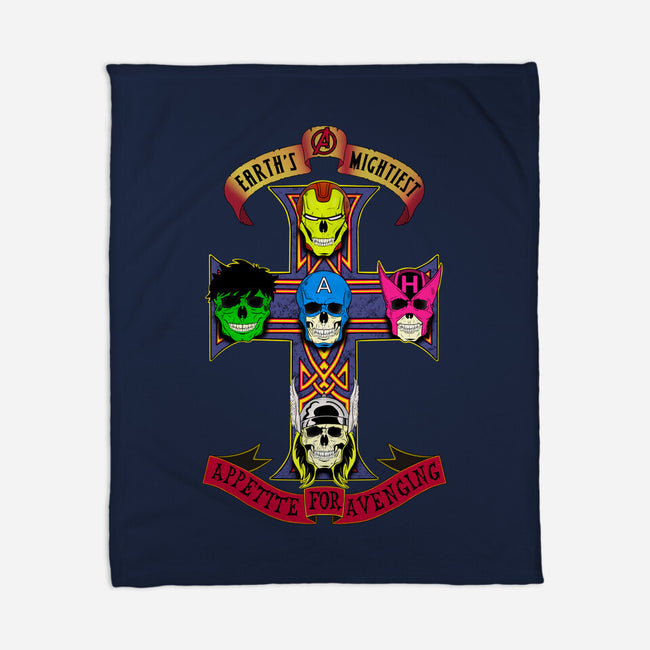 Appetite For Avenging-None-Fleece-Blanket-milasneeze