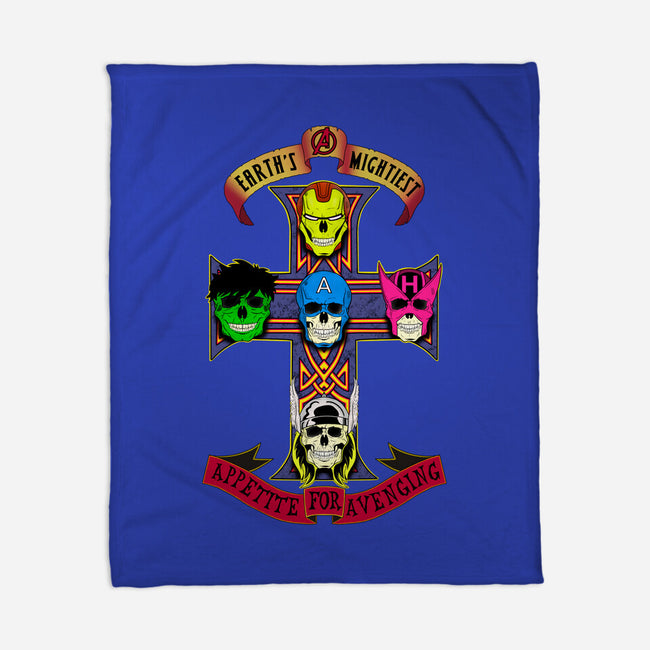 Appetite For Avenging-None-Fleece-Blanket-milasneeze