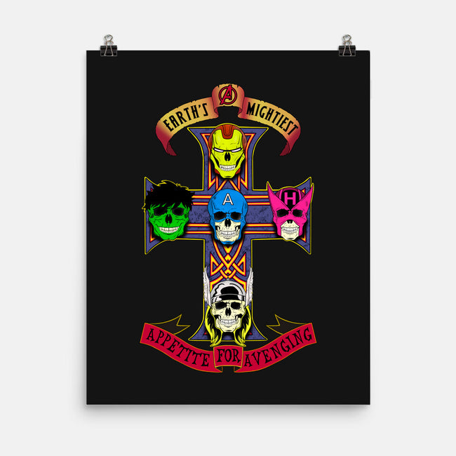 Appetite For Avenging-None-Matte-Poster-milasneeze