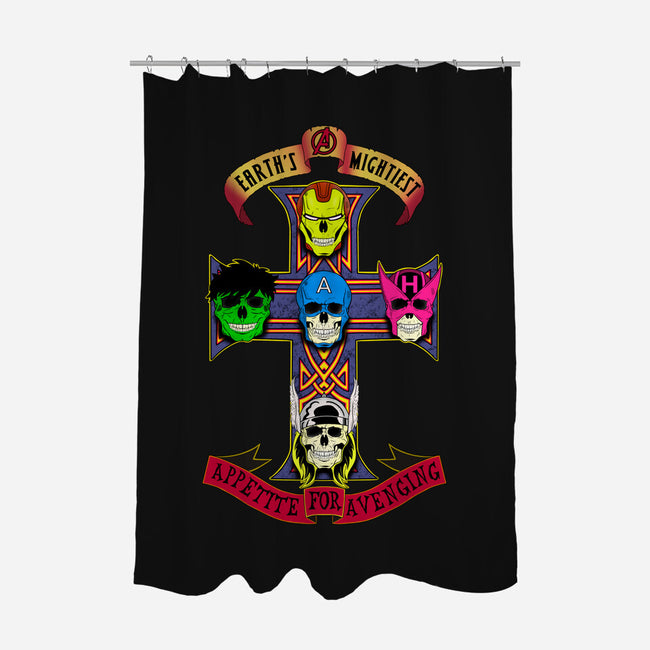 Appetite For Avenging-None-Polyester-Shower Curtain-milasneeze