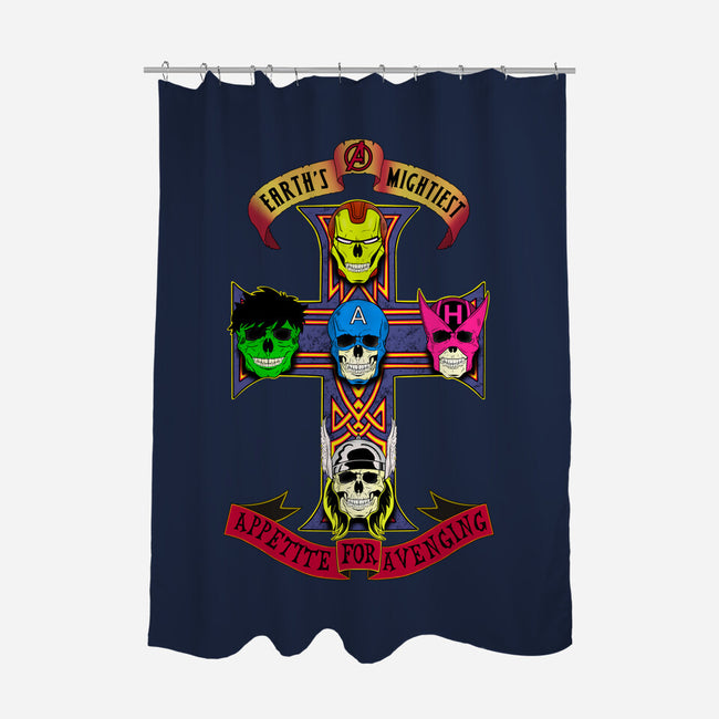 Appetite For Avenging-None-Polyester-Shower Curtain-milasneeze
